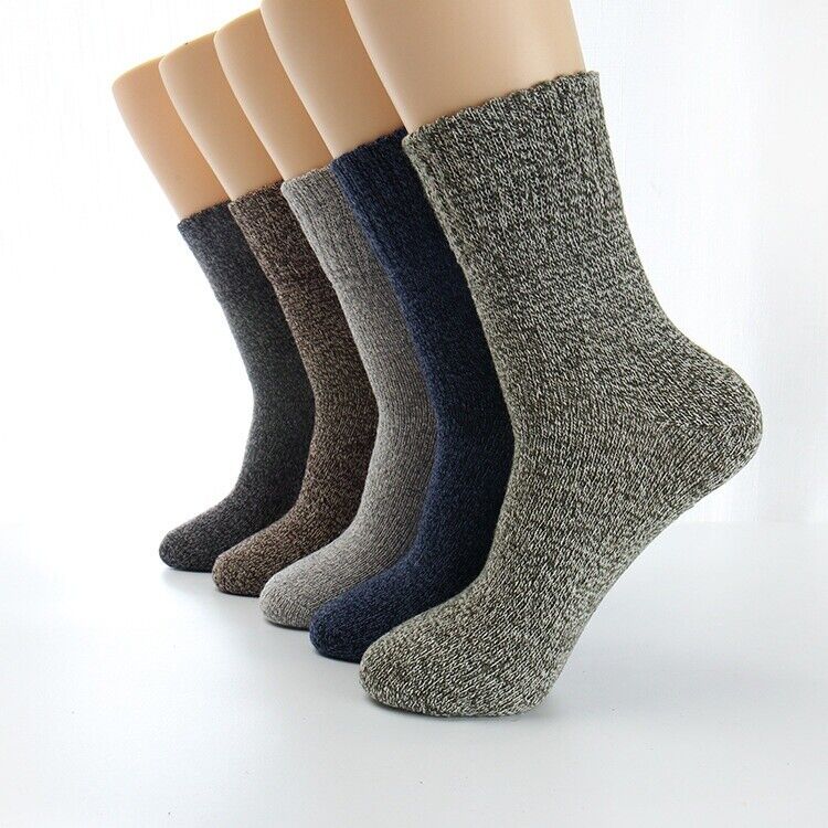 Mens ankle cotton socks brown 5 pair/ pack - Socks LLC